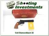 Colt Diamondback 6in blued UNFIRED in BOX! - 1 of 4