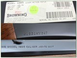 Browning 1885 45-70 28in Octagonal unfired in box! - 4 of 4