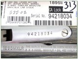 Marlin 1895 MXLR RARE Stainless Laminate 450 Marlin JM stamped ANIB! - 4 of 4