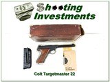 Colt Targetsman 22LR unfired in box 2 magazines! - 1 of 4