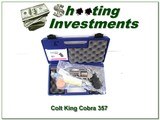Colt King Cobra 357 Mag 3in new, unfired in case! - 1 of 4