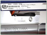 Colt King Cobra 357 Mag 3in new, unfired in case! - 4 of 4