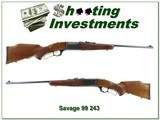 Savage 99 in harder to find 243 Winchester - 1 of 4
