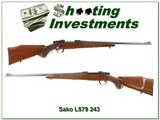 Sako L579 Forester 243 Win Pre-Garcia Bofors Steel! - 1 of 4