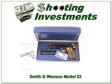 Smith & Wesson Model 52 52-2 5in unfired and perfect in box 38 Special - 1 of 4