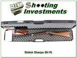Shiloh Sharps Sporter #3 50/70 unfired in case with upgrades - 1 of 4