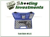 Colt 3rd Gen Single Action Army SAA Blue 4 3/4" .45 unfired! - 1 of 4