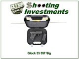 Glock 33 Gen 3 357 Sig Pistol 2 Mags NIC - 1 of 4