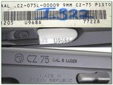 CZ 75 early imported 9mm unfired in case 2 Mags - 4 of 4