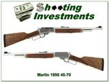 Marlin 1895 GS 45-70 Walnut Stainless unfired nice wood! - 1 of 4