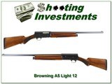 Browning A5 Light 12 1957 Belgium 28in IC Exc COnd - 1 of 4