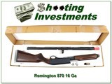 Remington 870 Wingmaster hard to find 16 Ga - 1 of 4