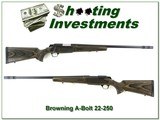 Browning A-Bolt Medallion Varmint 22-250 with BOSS and laminated stock - 1 of 4