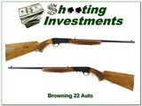 Browning 22 Auto 69 Belgium Blond Exc Cond - 1 of 4