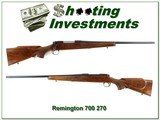 Remington 700 1968 made first model 270 collector condition! - 1 of 4