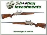 Browning BAR Mark III 7mm-08 like new Exceptional Wood! - 1 of 4