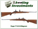 Ruger 77-22 22 Magnum Exc Cond! - 1 of 4