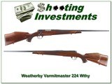 Weatherby Mark V Varmintmaster 1966 German made 224 Wthy! - 1 of 4