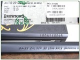 Browning 22 Auto 100 Year 22 LR Octagonal High Grade only 100 made! - 4 of 4