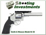 Smith & Wesson Model 64 no dash 38 Special custom Bulls Eye gun! - 1 of 4