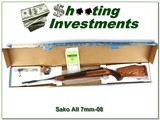Sako AII Finnbear Rare 7mm-08 UNFIRED, Laminated NIB! - 1 of 4