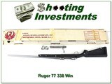 Ruger 77 All-Weather Zytel Skeleton 338 Win Mag unfired in box! - 1 of 4