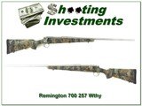 Remington 700 RMEF Camo Stainless 26in 257 Weatherby! - 1 of 4