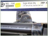 Colt 3rd Gen Single Action Army SAA Blue 4 3/4" .45 unfired! - 4 of 4