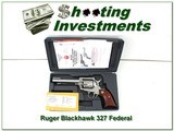 Ruger New Model Blackhawk, 8 shot, 327 Federal Mag Stainless - 1 of 4