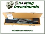 Weatherby Element Tungsten 12 Ga 26in NIB! - 1 of 4