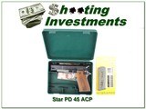 Interarms Star PD 45 ACP 2 tone near new in case 2 Magazines - 1 of 4