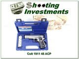 Colt MK IV Series ’80 Government Model Enhanced Stainless 45 - 1 of 4