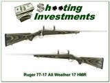Ruger 77-17 All Weather Stainless Laminated 17 HMR - 1 of 4