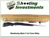 Weatherby Mark V Accumark LH 7mm Wthy Mag NEW IN BOX! - 1 of 4