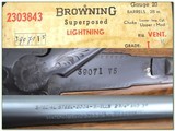 Browning Superposed Lightning 65 Belgium 20 Ga 28in ANIB w/ Case! - 4 of 4