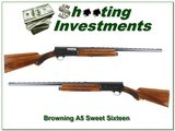 Browning A5 Sweet Sixteen 1957 A prefix 26in VR IC collector! - 1 of 4