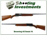 Browning A5 Sweet Sixteen 1949 Belgium 26in IC! - 1 of 4