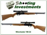 Winchester model 190, 22lr, semi auto w/ Weaver scope - 1 of 4