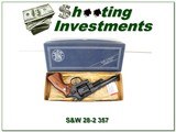 Smith & Wesson 28-2 6in 357 target hammer and trigger like new in box! - 1 of 4