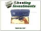 Smith & Wesson 28-2 6in 357 target hammer and trigger unfired in box! - 1 of 4