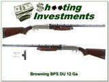 Browning BPS 1996 Ducks Unlimited 12 Ga looks unfired! - 1 of 4