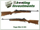 Ruger Mini-14 223 Rem unfired exceptional wood! - 1 of 4