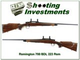 Remington 700 BDL 223 Rem Exc Cond! - 1 of 4