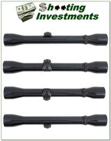 Vintage Weaver K4 El Paso TX USA made steel rifle scope - 1 of 1