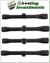 Vintage Leupold M8 4X scope Gloss Exc Cond - 1 of 1