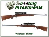 Winchester Model 70 Pre-64 1957 375 H&H Top Condition! - 1 of 4