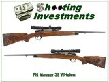 FN Mauser High-end Custom 35 Whelen XX Wood! - 1 of 4