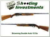 Browning Double Auto 1956 or 57 Belgium Twentyweight 12 Ga - 1 of 4