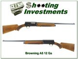 Browning A5 Light 12 71 Belgium Honey Blond 26in IC - 1 of 4