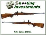 Sako L579 Deluxe Forrester 243 pre-Garcia Bofors Steel! - 1 of 4